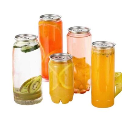 IMG_1776 Transparent Plastic Cans PET Easy-Open Cans